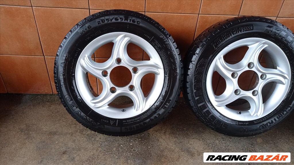 FODR TRANSIT 16" ALUFELNI 5X160 TÉLI 205/65R16C GUMIVAL OLCSÒN!!! 4. kép