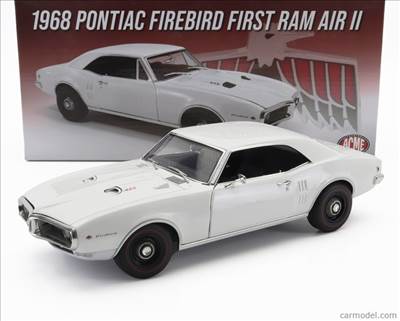 PONTIAC FIREBIRD FIRST RAM AIR II COUPE 1968 WHITE