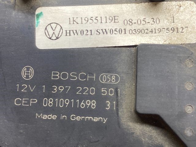 VW JETTA Első Ablaktörlő Szerkezet Motorral 5. kép