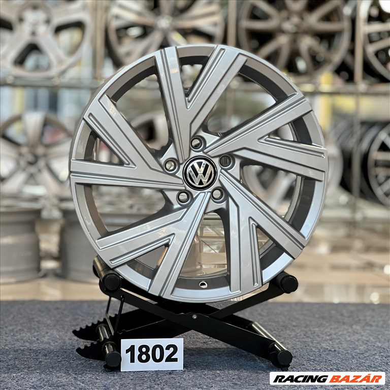(1802)  Volkswagen 18 gyári felni alufelni, 5x112, Golf Touran Caddy 1. kép