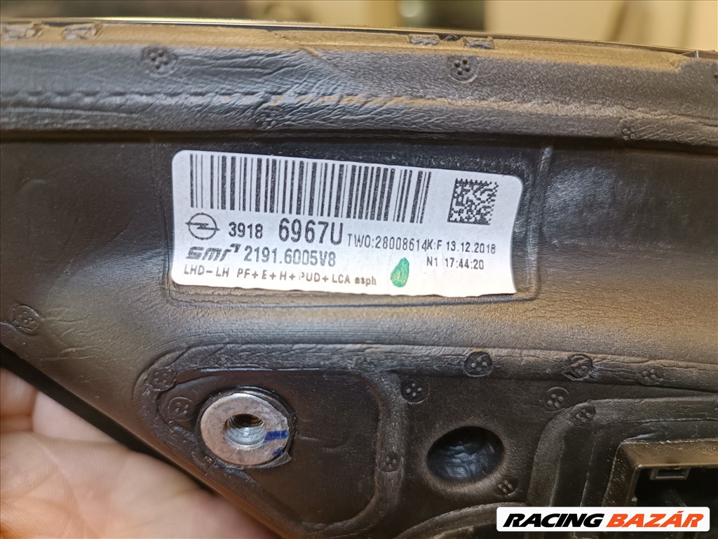 Opel Insignia-B bal tükör komplett 7. kép