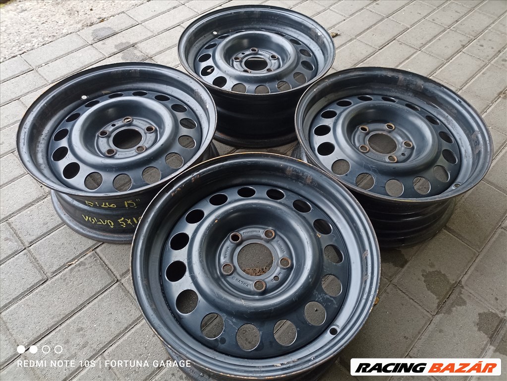  5x108 15" Volvo használt lemezfelni garnitúra (519) 2. kép