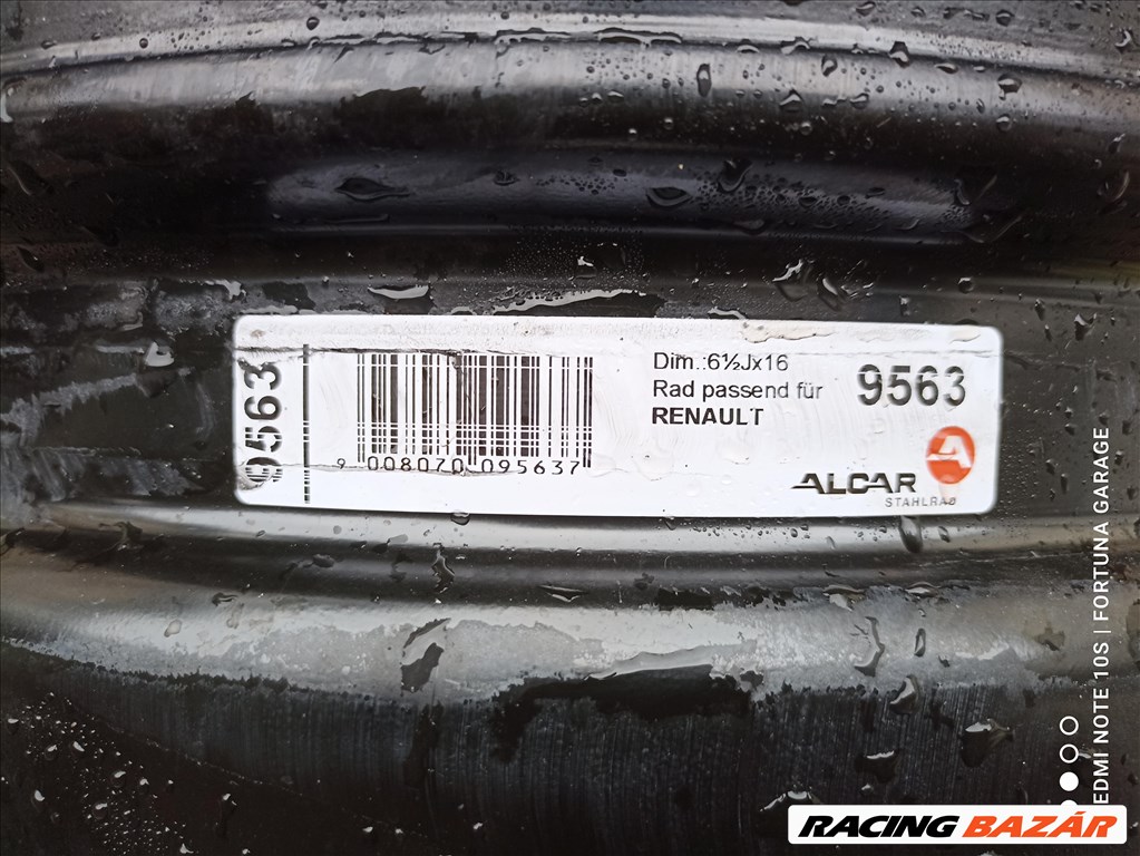  5x114.3 16" Renault használt lemezfelni (513) 7. kép