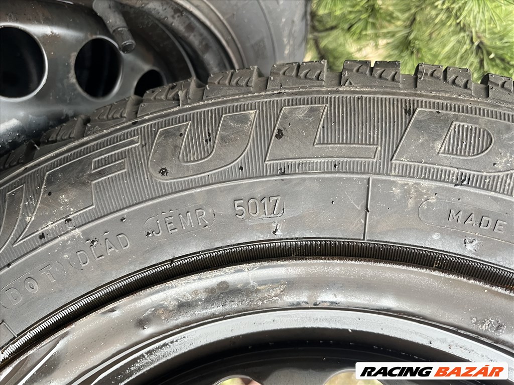 15” 4x100 Opel lemezfelni szett téligumikkal! 4. kép