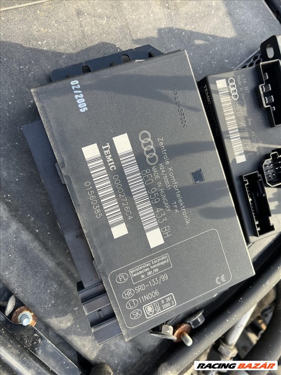 Audi A4 (B6/B7) B6/B7 Komfort modul  8e0959433bh 1. kép