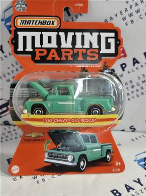 Matchbox Moving Parts - 1963 Chevrolet C10 PickUp - Matchbox - 1:64