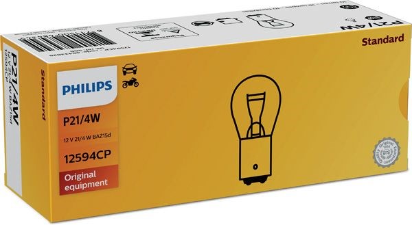 izzó, féklámpa/zárófény PHILIPS 12594CP for CASE IH, VOLVO, LIEBHERR, VW, … 1. kép