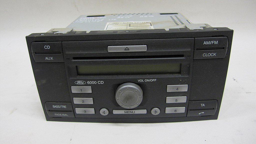 Ford Focus II MK2 2 Eladó gyári, bontott 6000 cd rádió Aux-os koddal  1. kép