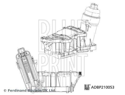 BLUE PRINT ADBP210053 - olajszűrő ház BMW 1. kép