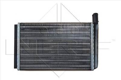 NRF 58614 - Hőcserélő, belső tér fűtés AUDI CITROËN PORSCHE VW