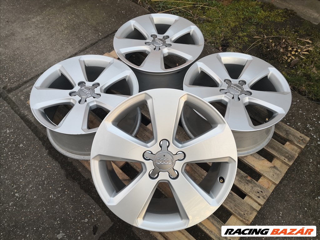 Audi gyári 17-es alufelnik 5x112-es 10. kép