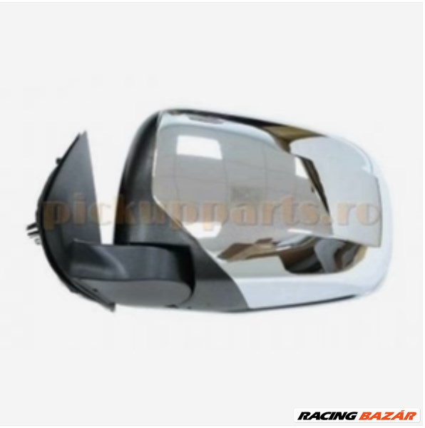 Mitsubishi L200 V balos visszapillantó tükör , jobbos visszapillantó tükör,elektromos,króm,behajlós 1. kép