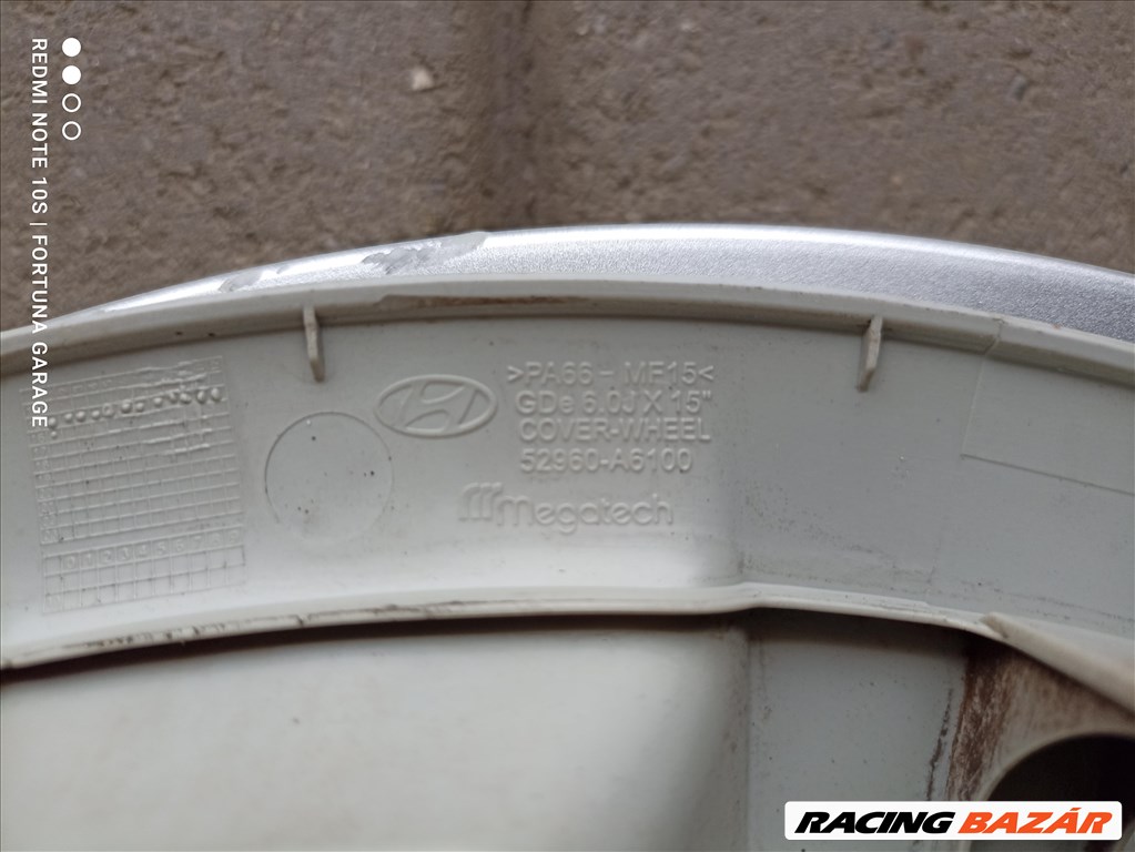15" Hyudai újszerű dísztárcsa (37) 2. kép