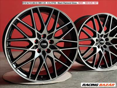 R19 5x112 (66,5) CMS C25 - 8.5J ET50  Skoda Vw Audi Mercedes alufelnik