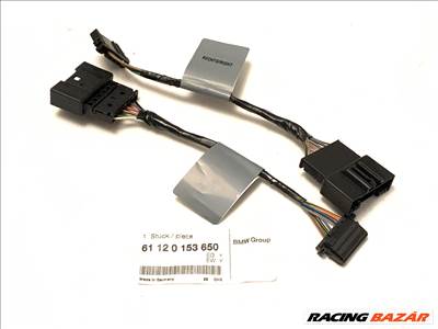 BMW 3-as széria Coupe / Cabrio E46 lámpa átalakító adapter kábel készlet - Gyári új 61120153650