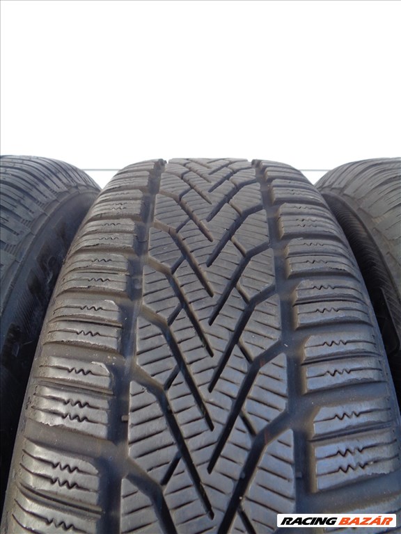 Hyundai lemezfelni 15-ös, 4×100-as, szenzorral, 185/65-ös téli gumival eladó. 6. kép