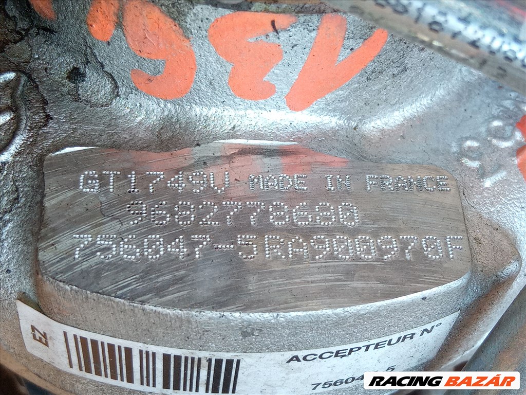 Citroën, Peugeot 2.0 HDI GT1749V Turbó 9654919580 / 9682778680 4. kép