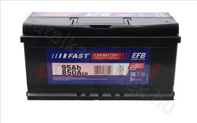 BATTERY - EFB 95AH 850A 353/175/175 MASERATI QUATTROPORTE VI - Fastoriginal 000 915 105 EE