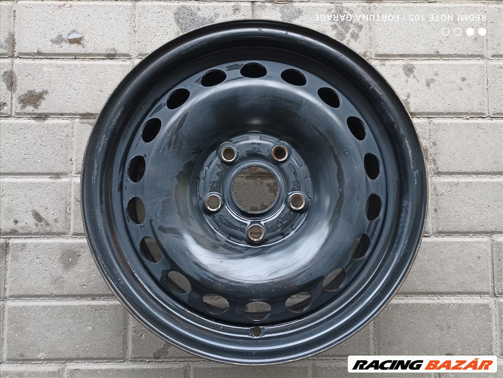  5x112 15" Volkswagen használt lemezfelni garnitúra (512) 4. kép