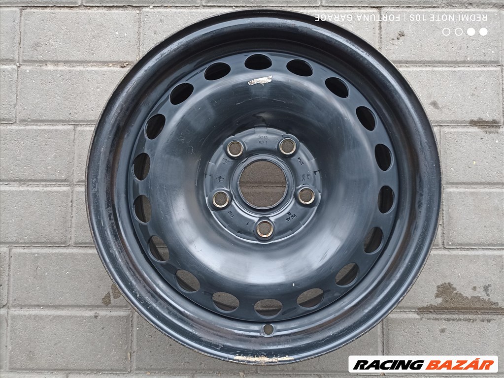  5x112 15" Volkswagen használt lemezfelni garnitúra (512) 6. kép