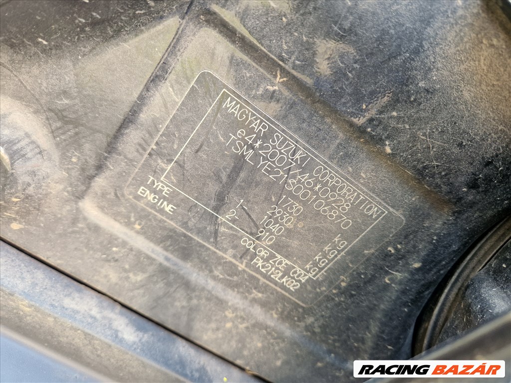 Suzuki Vitara (LY) 1.6 M16A ALL GRIP bontott alkatrészek, bontás, bontott jármű 22. kép