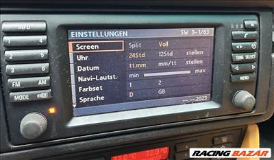 BMW 5-ös sorozat E39 Bmw e39 16:9 navi kijelző