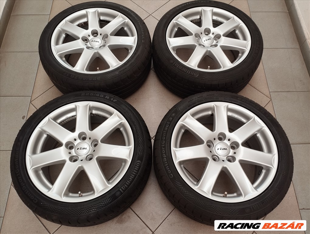  5x120 Rial alufelni 7,5x17 ET44 BMW széria 1 3 5  1. kép