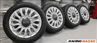 4x98 Új/demó Gyári Fiat 500 alufelni 185/55 R15 nyári gumikkal