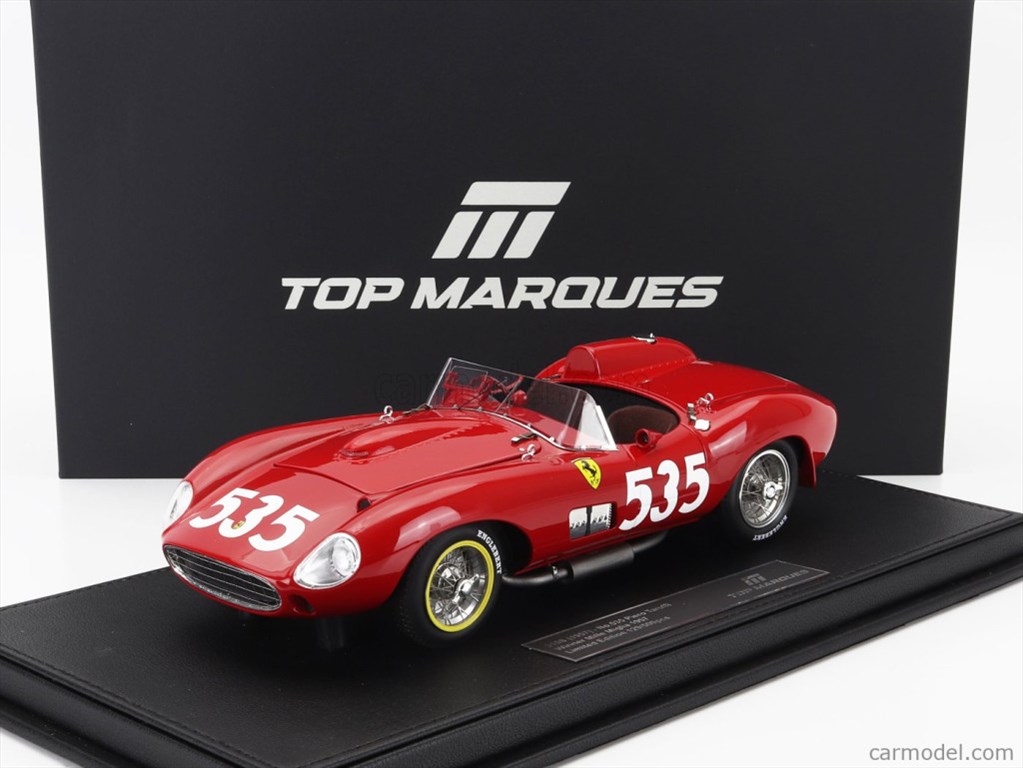 FERRARI 315S SPIDER N 535 WINNER MILLE MIGLIA 1957 PIERO TARUFFI RED 1. kép