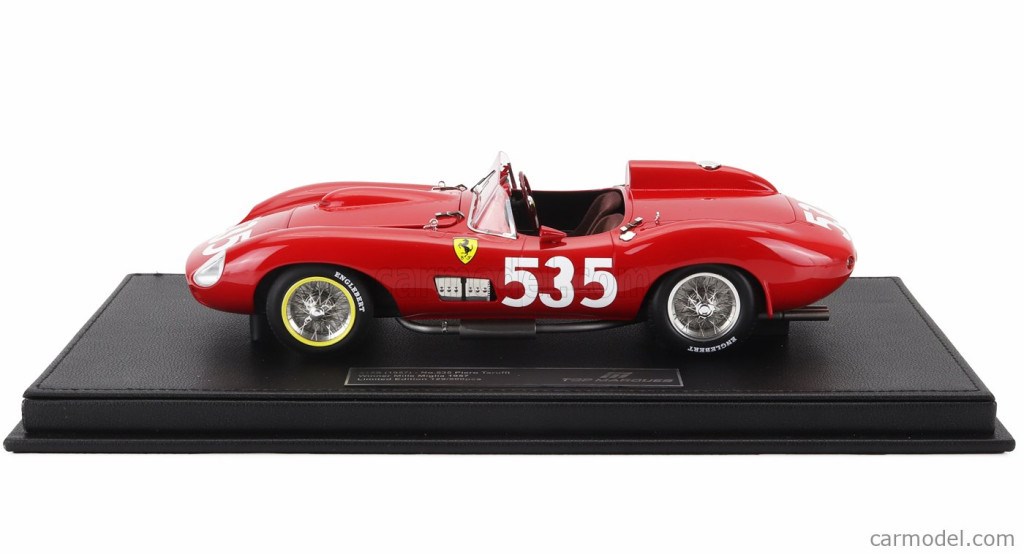 FERRARI 315S SPIDER N 535 WINNER MILLE MIGLIA 1957 PIERO TARUFFI RED 3. kép