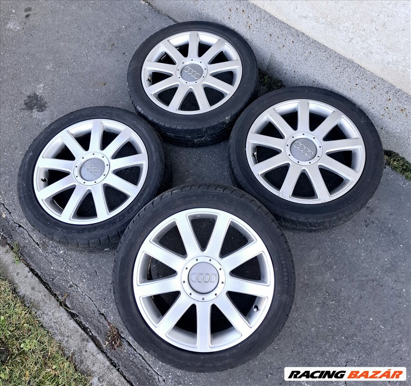 Audi S line gyári alufelni 5x100 17" 1. kép