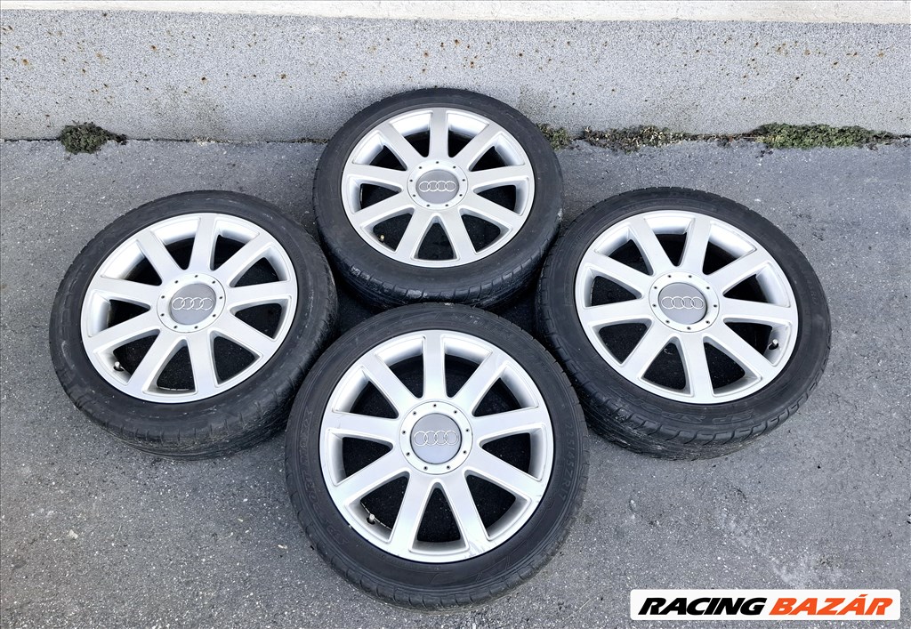 Audi S line gyári alufelni 5x100 17" 3. kép