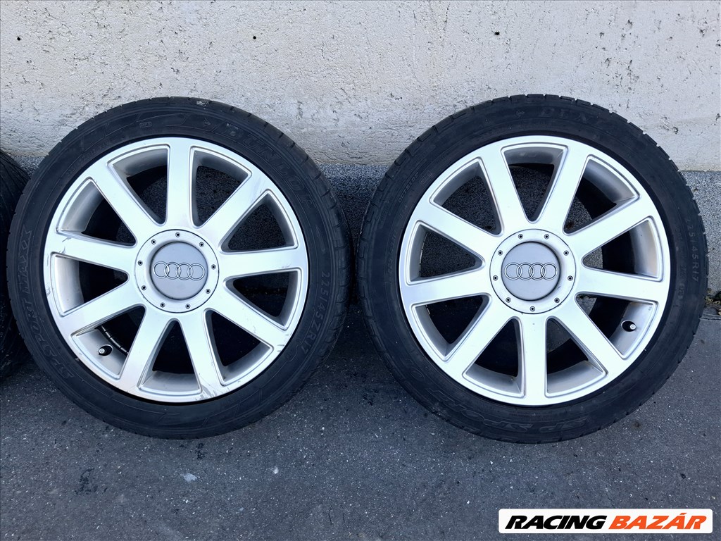 Audi S line gyári alufelni 5x100 17" 5. kép