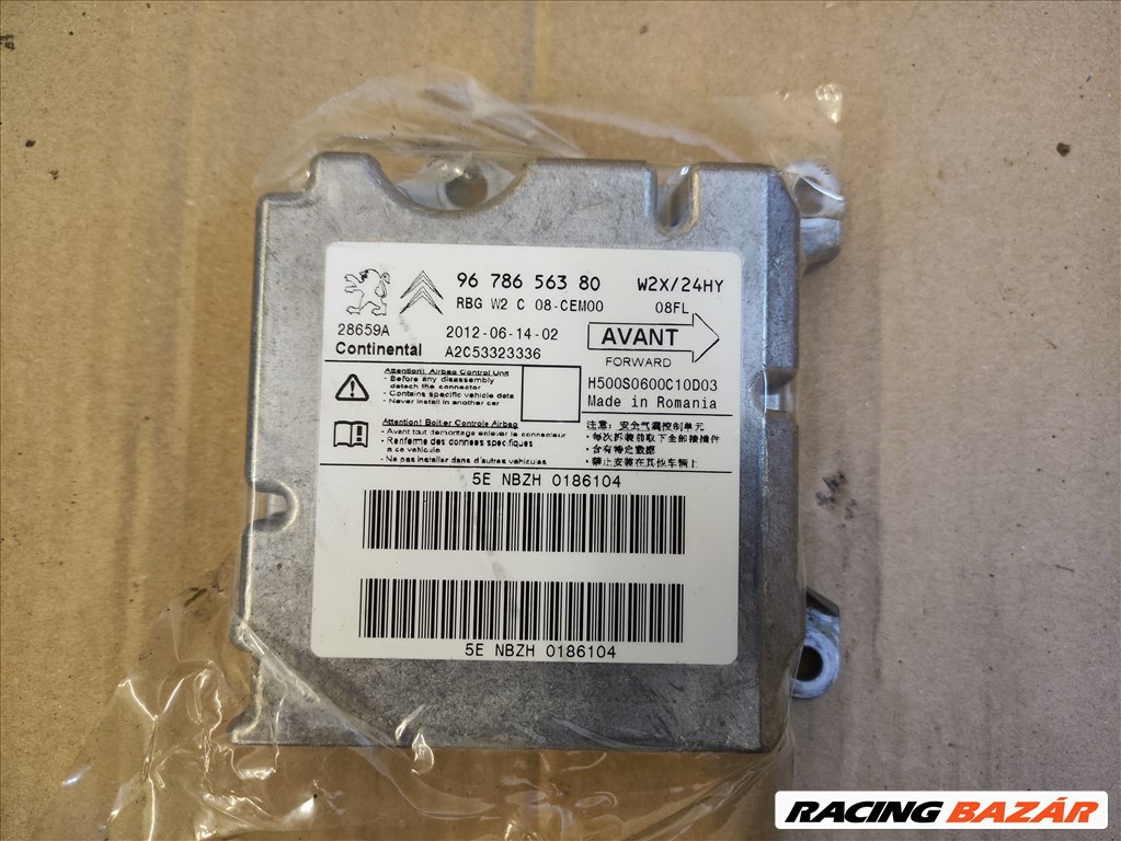 Peugeot 508 I légzsák elektronika 9678656380 1. kép