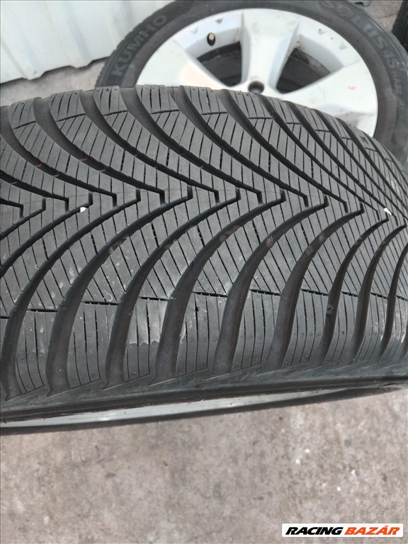  5x100 lyukosztású 17" használt (gyári felni) alufelni, rajta 225/55 újszerű Kumho négyévszakos gumi 11. kép