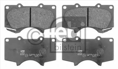 FEBI BILSTEIN 16726 - fékbetét LEXUS MITSUBISHI TOYOTA TOYOTA (FAW)