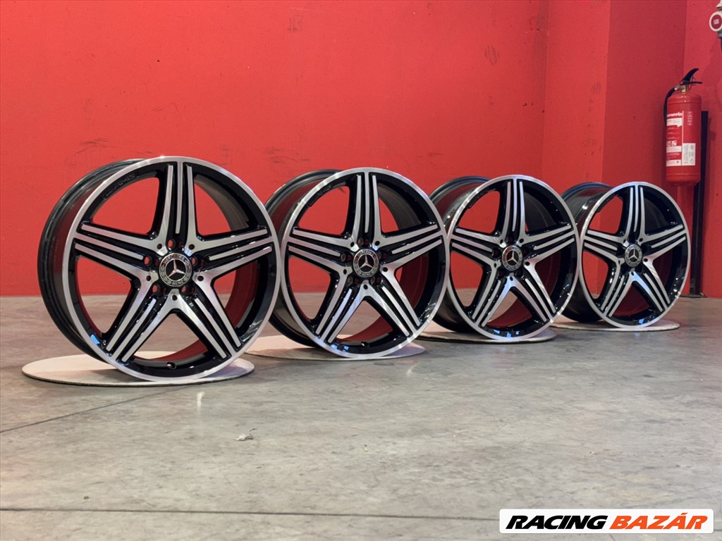 R18 5x112 Original Mercedes AMG A B C CLA class -  8J ET48 - OE A1764010402  2. kép