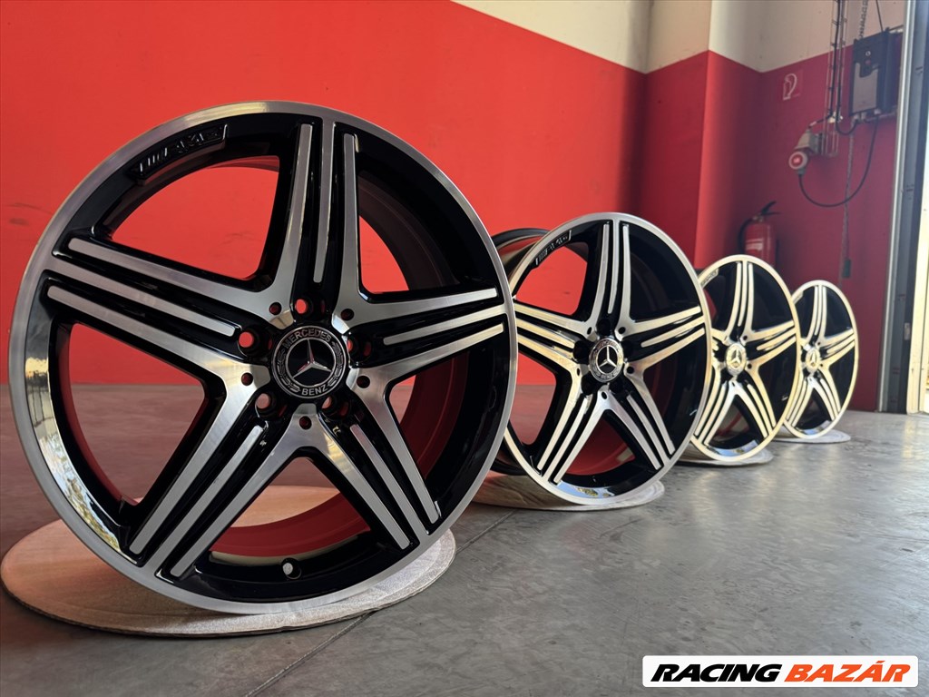 R18 5x112 Original Mercedes AMG A B C CLA class -  8J ET48 - OE A1764010402  3. kép