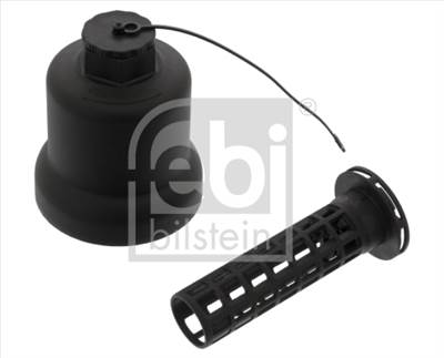 FEBI BILSTEIN 49633 - Fedél, olajszűrő ház AUDI SEAT SKODA VW