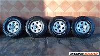  NISSAN D40 16" ALUFELNI 6X114,3 TEREP 285/75R16 GUMIVAL OLCSÓN!!!