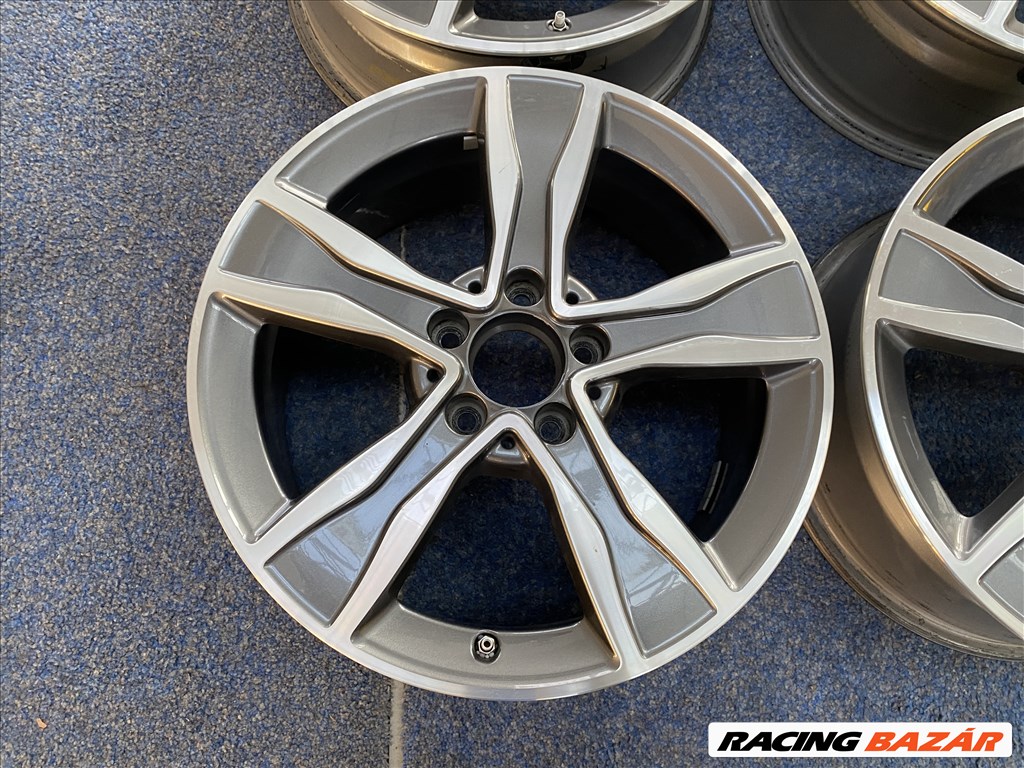 (3453)  Mercedes 17 gyári alufelni felni, 5x112, C osztály 5. kép