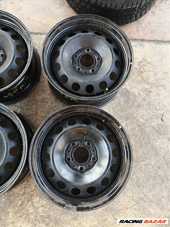 5x120 16 Gyári BMW lemezfelni 20000ft a 4db/6/ 2. kép