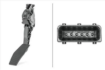 Érzékelő, gázpedál állás HELLA 6PV 009 765-741 for OPEL, VAUXHALL, CHEVROLET, GENERAL MOTORS
