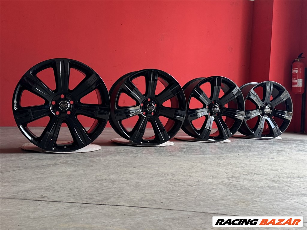 R22 5x120 Original Land Rover Range Rover 9.5J ET49 - OE DK5M-1007-BB  gyári alufelnik felnik  3. kép
