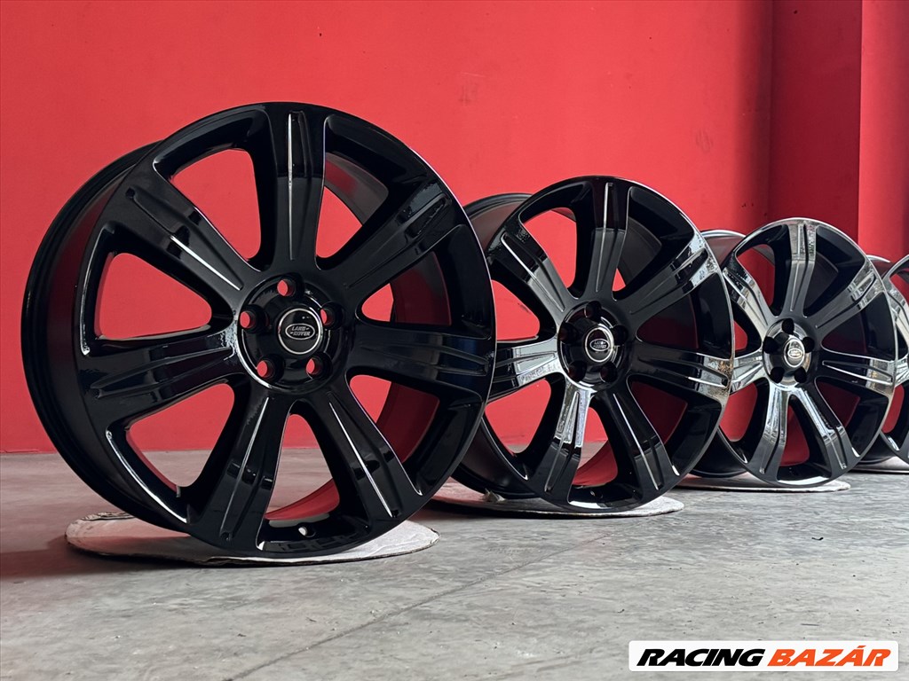 R22 5x120 Original Land Rover Range Rover 9.5J ET49 - OE DK5M-1007-BB  gyári alufelnik felnik  4. kép