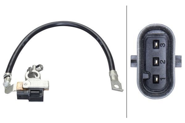 Érzékelő, akkumulátor management HELLA 6PK 010 562-931 for BMW 1. kép