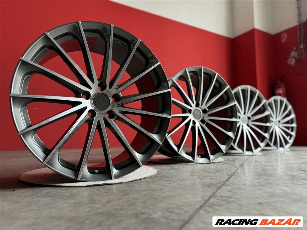 R20 5x112 (66,6) ARCEO BERLIN TITANIUM SILVER DIAMOND 9J ET35  9x20 20" új alufelnik 4. kép
