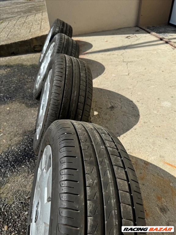 Opel Astra 215/55R16 nyári acélkerék garnitúra dísztárcsákkal 8. kép