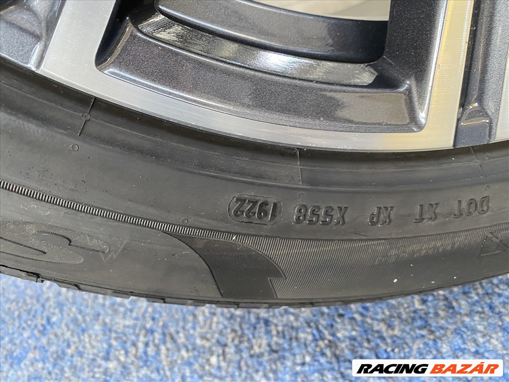 (3481)  BMW 20 gyári alufelni felni, 5x112, kétszéles téli gumi, X5 X6 4. kép