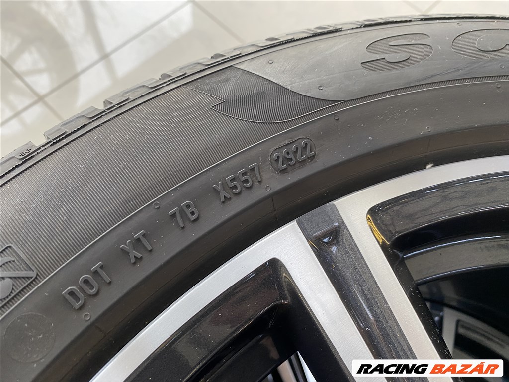 (3481)  BMW 20 gyári alufelni felni, 5x112, kétszéles téli gumi, X5 X6 5. kép